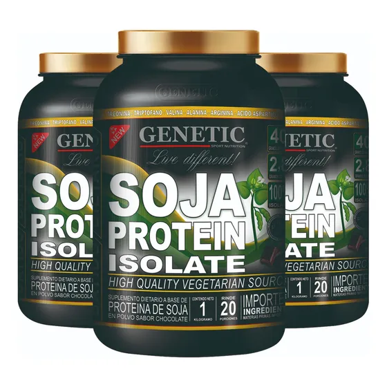 Soja Protein Genetic Crecimiento Muscular Nutrición Vegana