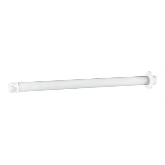 Cano Braço Suporte 1/2 - 30cm Pvc Para Chuveiro S/ Registro 