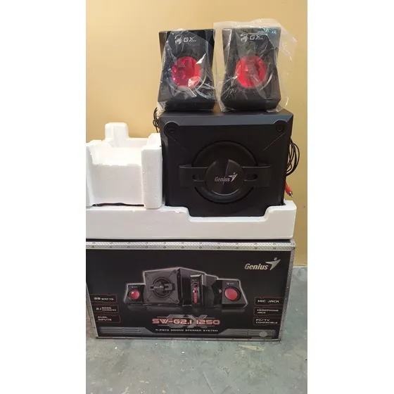 Cornetas Genius Gx - Sonido Potente Y Compacto
