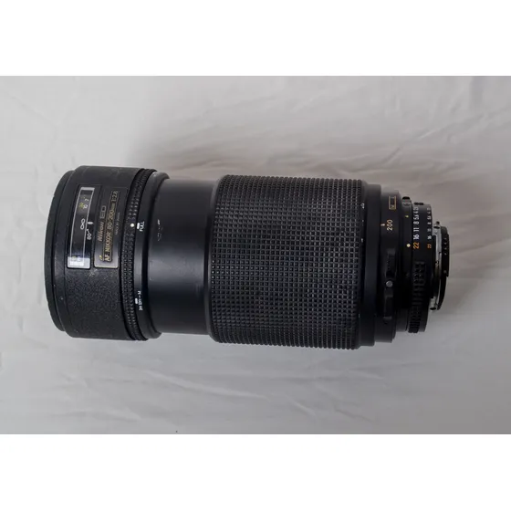 Nikon 80-200mm  Lente F/2.8d Ed Af - Leia Texto Nikon F Preto
