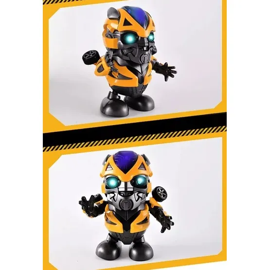 Robot Mini Dance Animado Con Luces Bailarin 