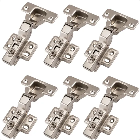 Pack X6 Bisagras Para Muebles Bisagra Cierre Suave Bisagras