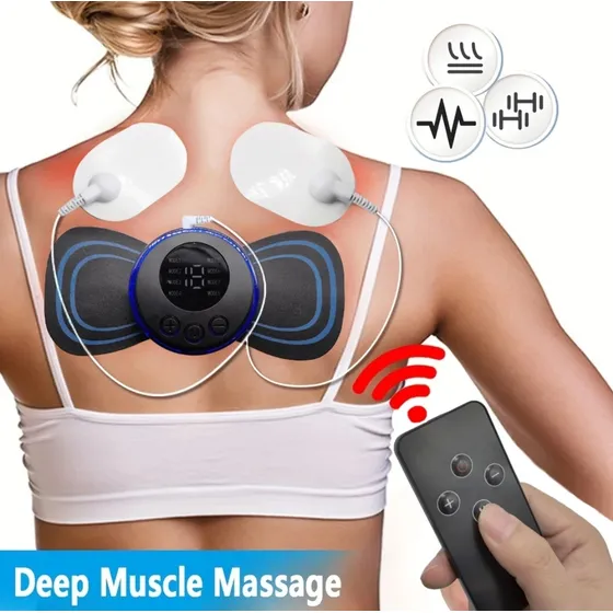 Mini Masajeador Muscular Electroestimulador Muscular