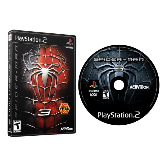 Jogo Spider-man 3 Para Playstation 2 Ps2 Fat Slim