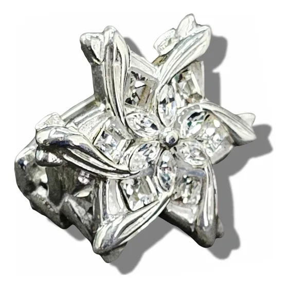 Anillo Poder Elfico Nenya Galadriel 2 Cm En Plata 925 Art 59