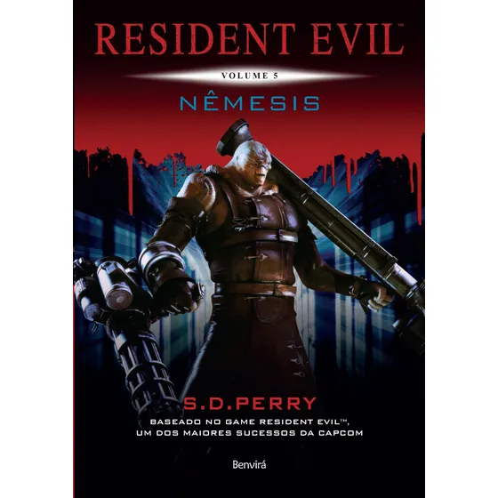 Resident Evil 5: Nêmesis, de Perry, S. D.. Resident Evil (5), vol. 5. Editorial Saraiva Educação S. A., capa mole em português, 2015