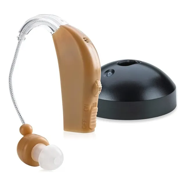 Audifono Amplificador Para Sordera Discapacidad Recargable