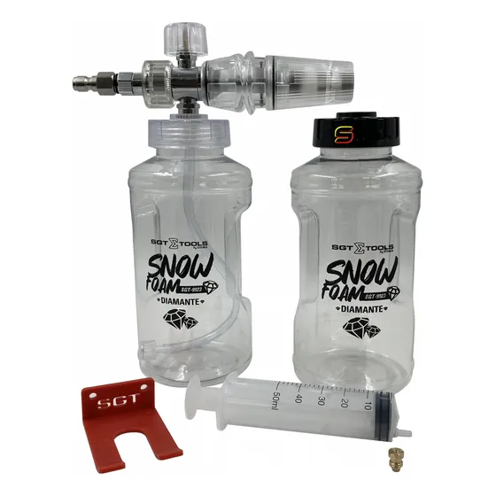 Snow Foam Canhão De Espuma Diamante Adaptador Engate Rápido