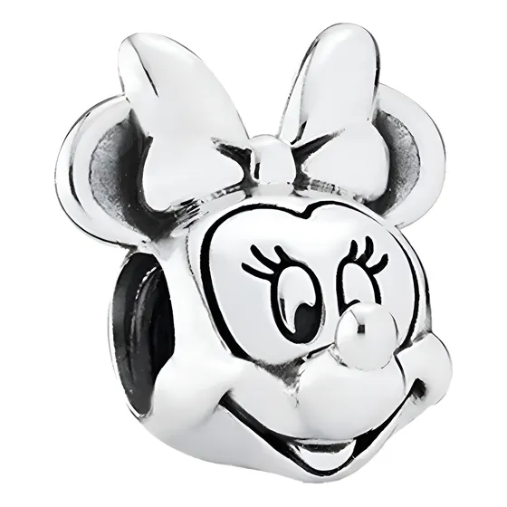 Dije Charm Minnie 2cm Enchapado Plata Mimi Regalo Mujer