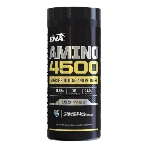 Suplemento En Tabletas Aminoácidos - Ena Amino 4500
