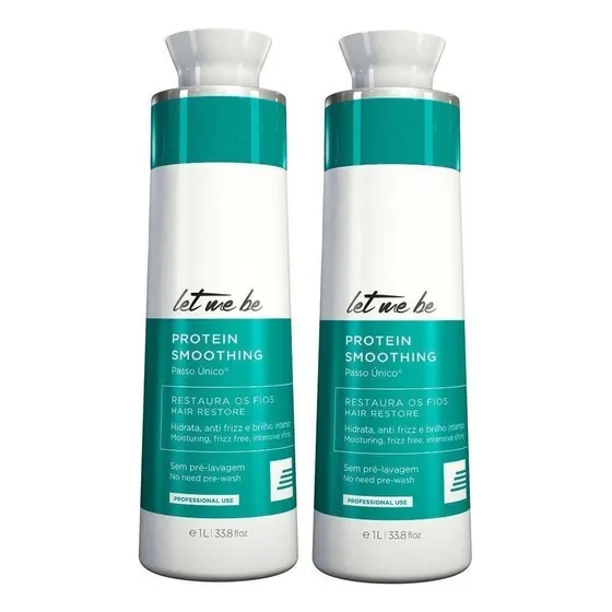 2 Progressiva Passo Único 1l - Let Me Be + Kit Aplicação