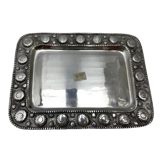 Bandeja Redondetes Mediana 348a Pewter 2965 Xavi