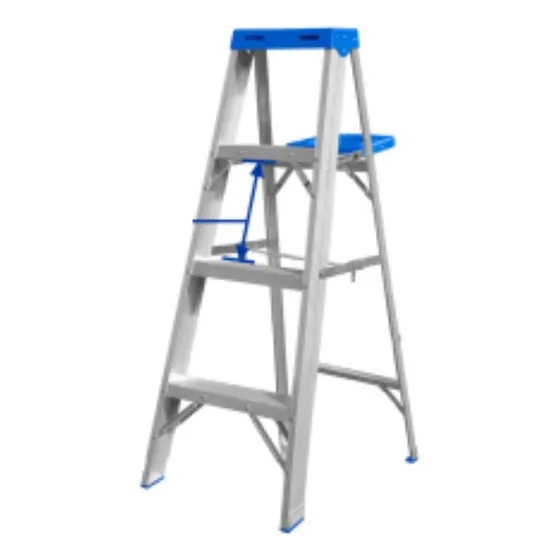 Escalera Pintor 4 Esc 150kg Con Bandeja  Wadfow Wld4h04