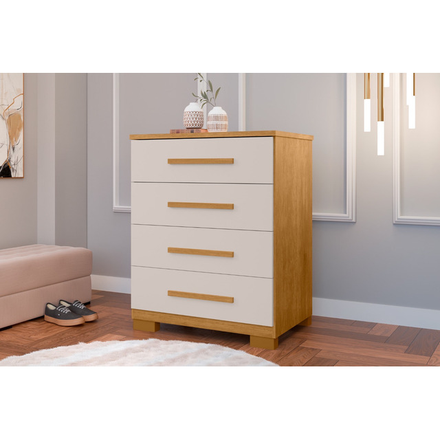 Cômoda Thor 4 Gavetas Em Madeira Cor Off White Casa Lustre Cômoda Thor 4 Gavetas Em Madeira Cor Off White Casa Lustre