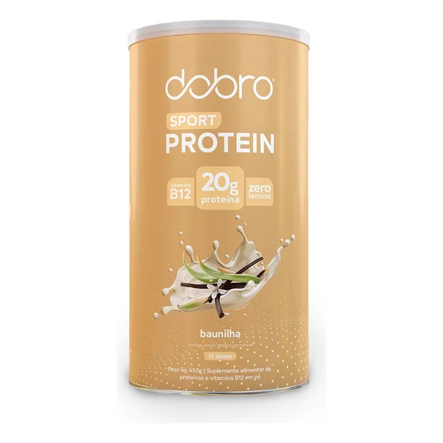 Proteína Vegana Dobro Baunilha 450g