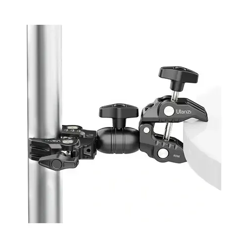 Ulanzi R096 Pinza Doble Con Mini Brazo Articulado