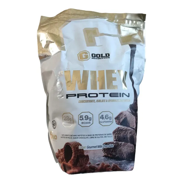 Proteina 100% Whey Pro 5lb Chocolate Gold Nutrition