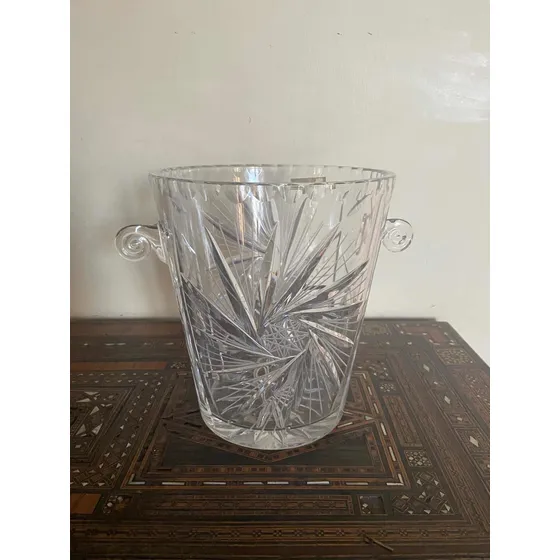 Bella Hielera Alemana De Cristal