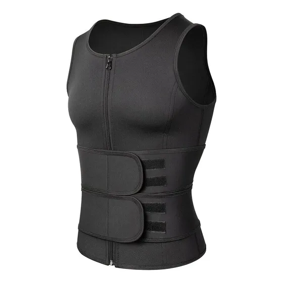 Chaleco Modelador Faja Reductora Corrector Postural Hombre