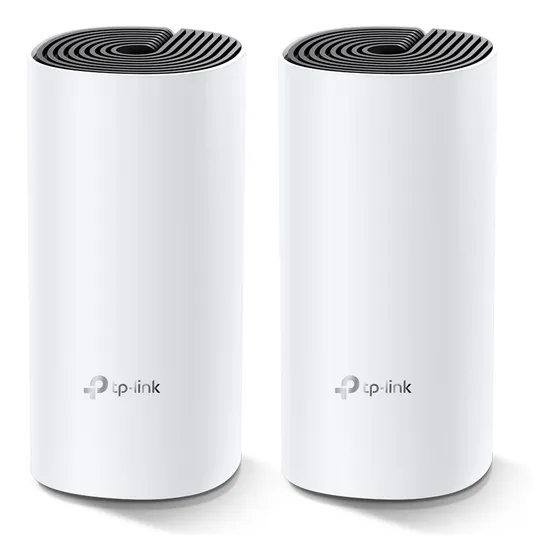 Roteador Tp-link Sistema Wi-fi Mesh Ac1200 Deco M4 (2-pack) Cor Branco 110V/220V