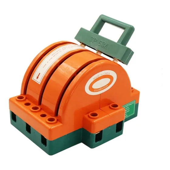 Cuchilla Tres Pases De 3x32amp 600v Plastico Resistente