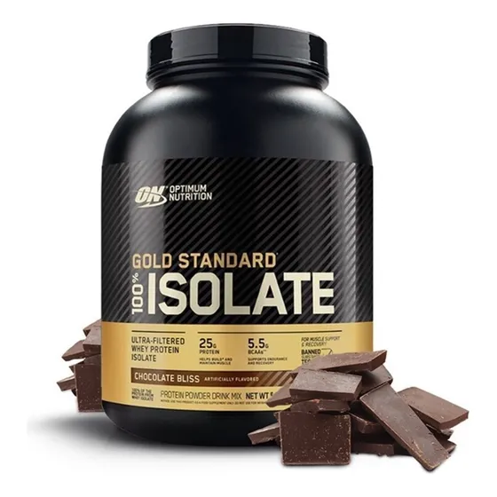 Gold Standard 100% Isolate 5 Lb - Optimum Nutrition Sabor Chocolate Bliss