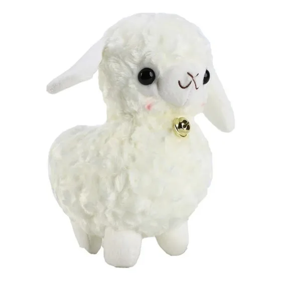 Oveja De Peluche  Corderito  Blanco 25cm