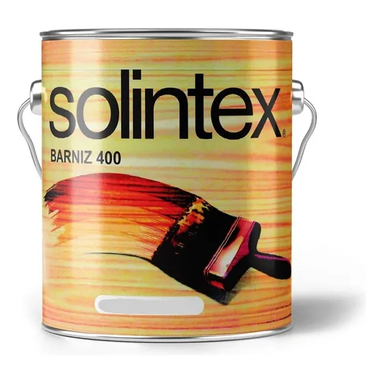 Barniz Caoba Oscuro 415 1/4 Galon Solintex Madera