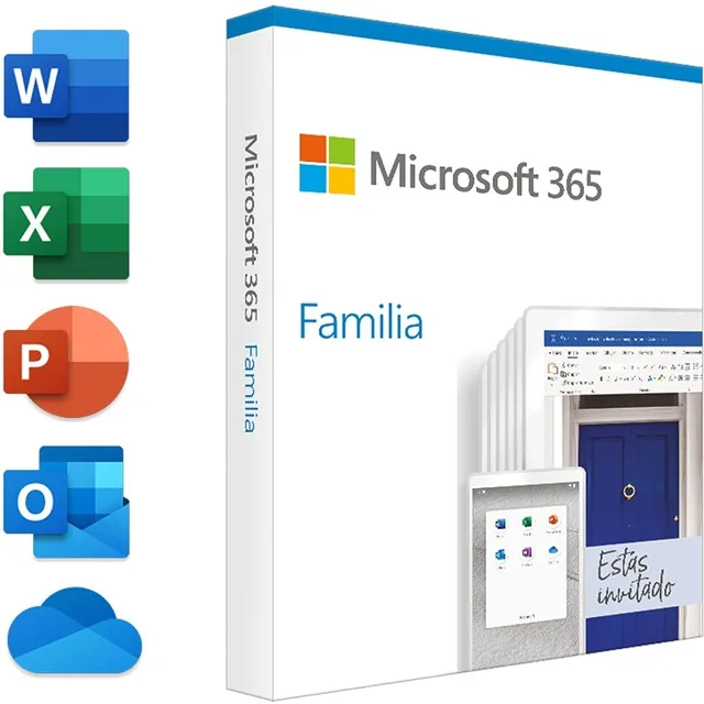 Microsoft Office Licencia 12 Meses 6 Usuarios