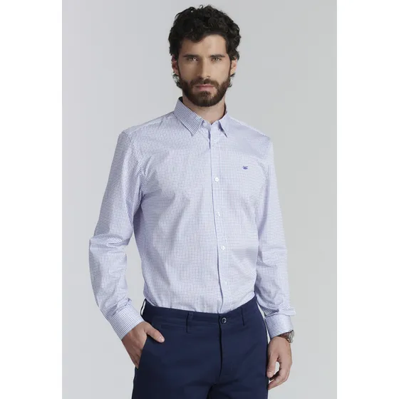 Camisa Boston Smart Casual Morado Fw25 Ferouch