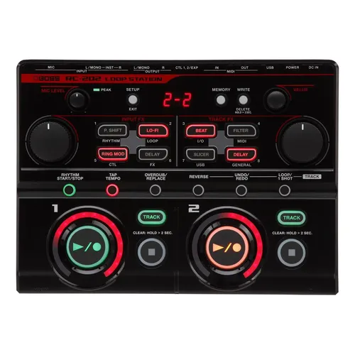 Boss Rc-505mkii Loop Station Con 5 Pistas Estéreo Y Efectos