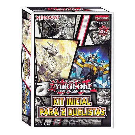 Yugioh Deck Inicial Kit Para 2 Jogadores Starter Português