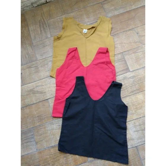 Blusas De Dama, Sin Mangas. Talla Única. Usadas.