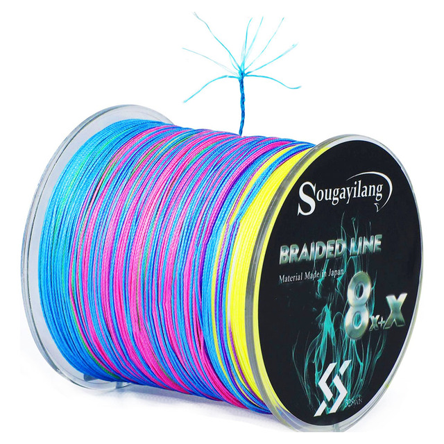 Linha De Pesca Multifilamento 8 Fios 300m 0.148-0.45mm 50lb Linha De Pesca Multifilamento 8 Fios 300m 0.148-0.45mm 50lb