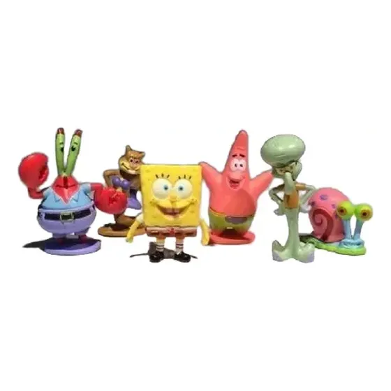 Enfeite Bonecos Personagens Do Bob Esponja Vários Modelos