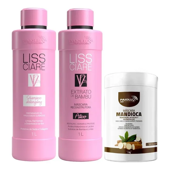 Bambu Kit Selagem Paiolla Sem Formol + Mandioca 1kg