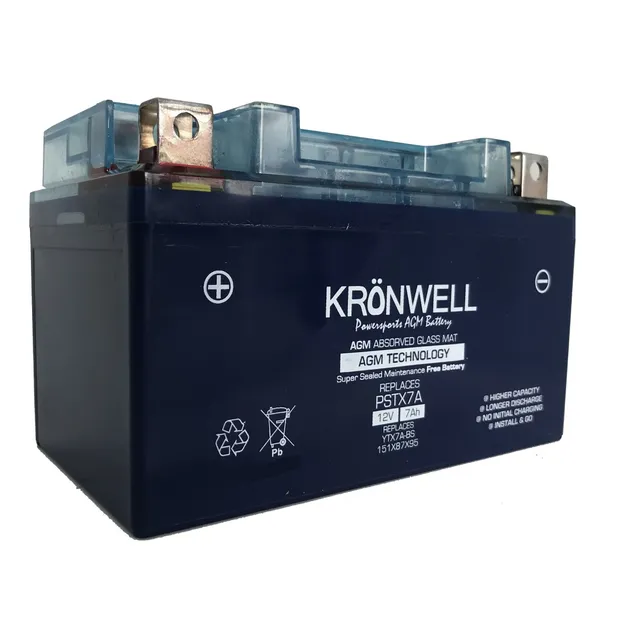 Bateria Moto Gel Kronwell Kymco Like 125