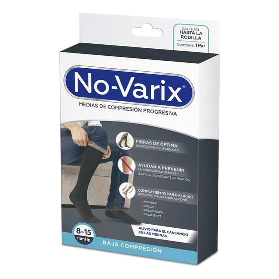 Calcetín De Compresión Hombre No-varix 8-15 Mmhg