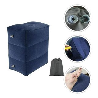 Almohada Cojín Cama Inflable Para Viajes Avión, Auto, Bus Almohada Cojín Cama Inflable Para Viajes Avión, Auto, Bus