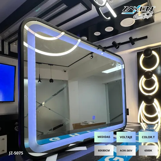 Espejo Rectangular Led 80 X 60cm