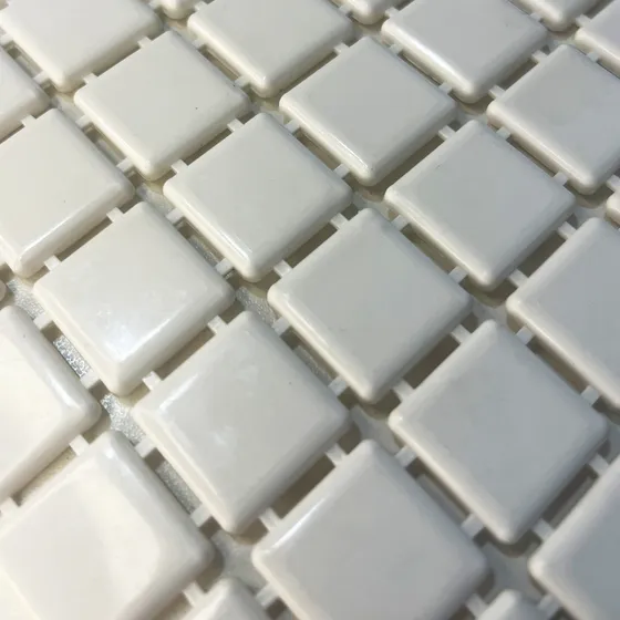 Venecitas Plásticas Para Pileta Biselada Color Blanco