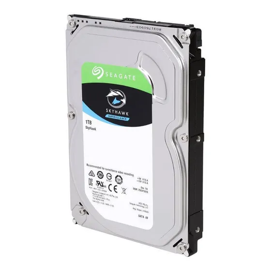 Hd 1tb Sata3 Seagate Skyhawk - St1000vx005 (3,5pol, 6gb/s, 5.900 Rpm, 64mb Cache)