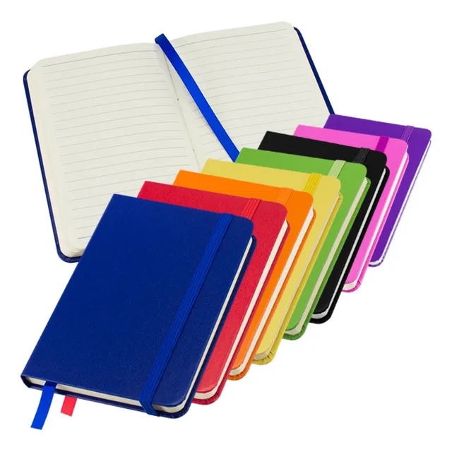 Libreta De Bolsillo Pu Pack 25 Unidades Color A Elección