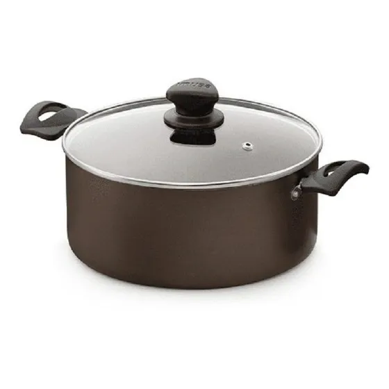 Olla De Acero Anodizado, Triforce, Alta Gama 5l Gourmet