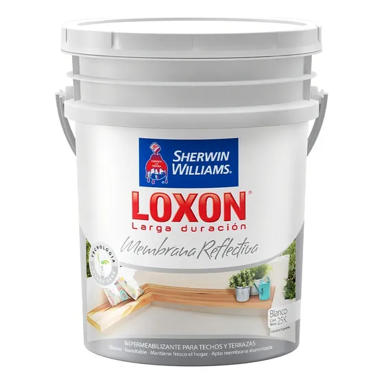 Sherwin Williams Membrana Impermeabilizante Reflectiva 25kg Color Blanco
