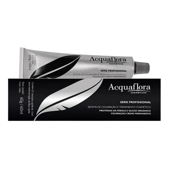 Tintura Acquaflora 10.1 Louro Claríssimo Acinzentado