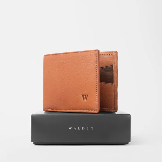 Billetera Walden® Terra Cuero Genuino Euro Mark 