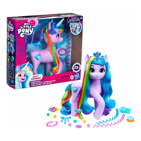 Muñeca My Little Pony Estilos Arcoíris Izzy Moonbow