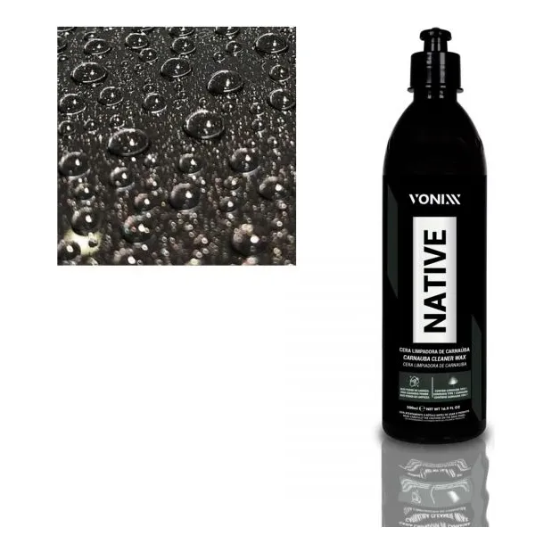 Cera Native Vonixx Carnaúba Cleaner Wax 500ml