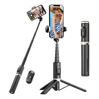 Trípode De Viaje Palo Selfie Para Celular Soporte Todo En 1 Trípode De Viaje Palo Selfie Para Celular Soporte Todo En 1